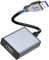 Gray USB to HDMI Adapter, 3.0/2.0 to HDMI Converter 1080P HD with Audio Output - Multi Monitor Converter for PC/Laptop/Projector/HDTV - Compatible with Windows XP/7/8/9/10/11 and More