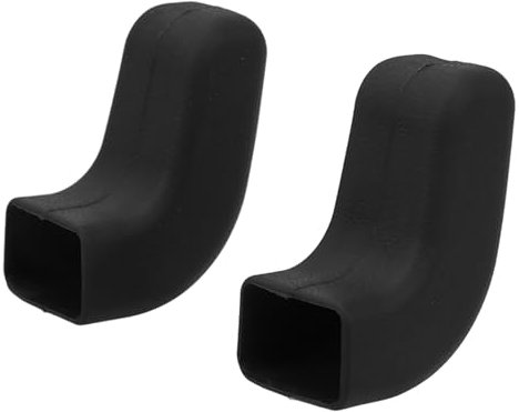 OUKENS Coperture del Gancio di Traino del Paraurti Anteriore, Sostituzione delle Coperture del Gancio di Traino del Paraurti Dell'auto per Wrangler JK JL TJ 2007‑2023(Nero)