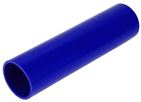 X AUTOHAUX 1 Pz 70mm/2.76 ID 300mm/11.81 Lunghezza 0 Gradi Blu Auto Silicone Tubo Refrigerante Tubo Universale