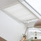 Keego Skylight Blinds for Roof Window Blackout Pleated Blinds Energy Saving Noise Reduce Cellular Shades Easy to Install (White, Custom Size)