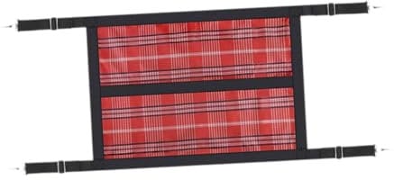 Aymzbd Equine Stall Barrier for Barns And Cattle 150 X 48 Cm Secure Horses in Stalls, Red