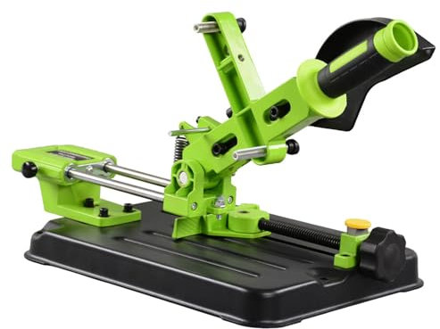 TOOSOAR Winkelschleifer Halterung,Trennständer für 100/115/125 Winkelschleifer,Multifunktionale Desktop-Zugstange Trennständer