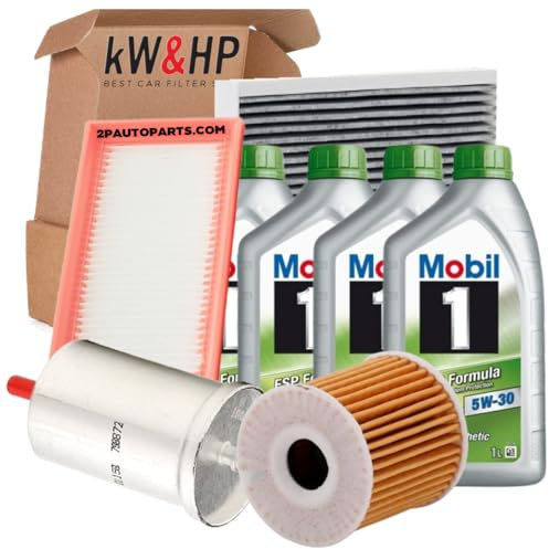 KIT TAGLIANDO SMART 451 DAL 2007 800 CDI DIESEL 4 FILTRI + 4LT LITRI OLIO MOTORE ORIGINALE 5W30