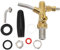 Grifo de cerveza ajustable de latón y acero inoxidable con rosca G5/8 para dispensador de barriles de cerveza, ideal para bares, restaurantes, pubs y hoteles.