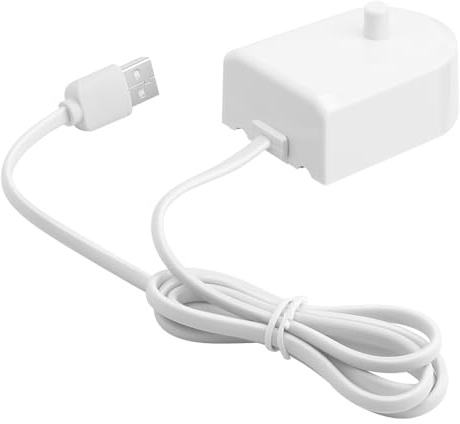 Charger Replacement Compatible with Philips Sonicare Toothbrush 4100 HX6100, Inductive Charging Base Fits for Philips Sonicare HX3000 / HX6000 / HX8000 / HX9000 Series Waterproof Power Cord Cable