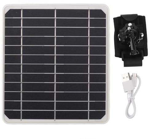 Panneau solaire HPZIHUIT 20W avec Port USB TYPE C DC, panneau solaire Portable étanche 5V 2A pour sac à dos