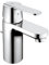 GROHE Get - Einhand- Waschtischarmatur (wassersparend, schnelle Befestigung, inkl.Temperaturbegrenzer, flexible Anschlussschläuche), chrom, 32883000