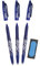 Pilot Frixion Tintenroller, blau, radierbar (3 Stück) inklusive Radierer