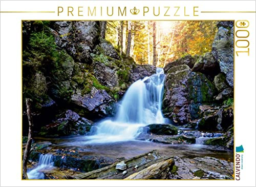 CALVENDO Puzzle Wasserfall | 1000 Teile Lege-Größe 64 x 48 cm Foto-Puzzle für glückliche Stunden