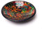 Red Co. Glass Mosaic Ceramic Decorative Accent and Centerpiece Bowl - Round 8 inches