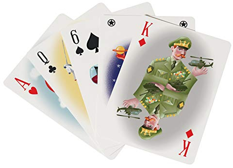 Legami PLA0001 Playing Cards – Spielkarten, Braun