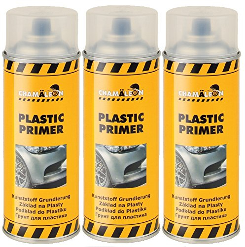 1K KUNSTSTOFF PLASTIK PRIMER 400ml SPRAY GRUNDIERUNG HAFTGRUND CHAMÄLEON (6)