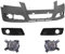 Set Stoßstange vorne inkl. Zubehör+Nebel für Audi A3 8P 8PA Bj. 08-12 PDC