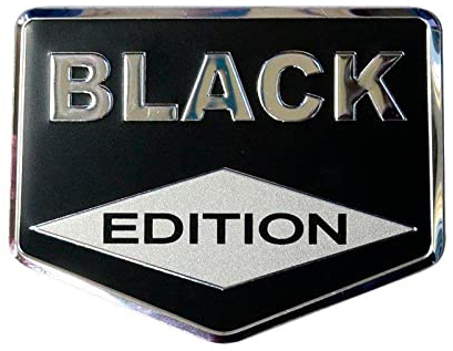 Avisa Aluminium Embleme/Logo - BLACK EDITION - 8x6,2cm