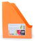 Office Box - Dossier suspendu en polypropylène ECO très résistant - Porte-revues vertical Vital Colors - Orange - 31 x 26 x 10,5 cm