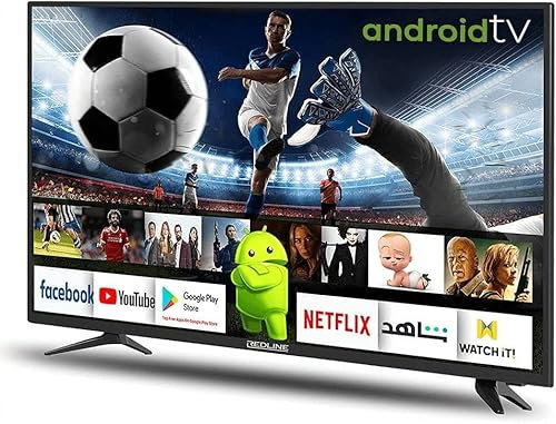 Redline 4K Ultra HD TV LED Android Smart TV 32 DVB-T2/S2 WLAN Bluetooth integrato