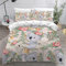 AEESS Kinderbettwäsche 135x200 Koala Wombat 3D Druck Bettbezüge Weich Pflegeleicht Bettwäsche-Sets Niedliches Tier Mikrofaser Bettbezug mit Reißverschluss und 2 Kissenbezug 80x80 Mädchen Jungen