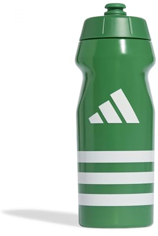 adidas Unisex Adulto Tiro Bottle 0.5 Litre, Team Green/White, One Size