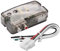 YAODHAOD Adaptateur de signal audio stéréo de voiture - Impédance élevée à basse - Sortie de haut-parleur vers RCA High to Low Line Control - Pour amplificateur de caisson de basses