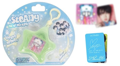 NCT WISH - 1st Mini Album [Steady] (Keyring Ver.) Wichu Camera + Photo Film + Photo Card + Music NFC CD + 3 Extra Photocards