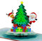 HAPPY GIFTERS Weihnachtsbaum Pop Up Karten - 3D Gruß Pop Up Karten - Weihnachtsgeschenke Pop Up Karte - Weihnachtskarten für Familienmitglieder