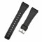 WMAMBZNDHP 18 20 Mm Armband Passend For Casio W800H W800H A158/168 AE1200/1300 Silikonarmband Passend For SGW400 F91W F84 F105/108 Gummiband 16 22 Mm(Black-silver,20mm)