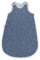Ehrenkind® Baby Sommerschlafsack Rund | Bio-Baumwolle | Sommer Schlafsack Gr. 50/56 Jeansblau Tropfen | Schlafsack Baby Schlafsack Kinder