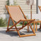 Myheimly Strandstuhl Klappbar Klappstühle Klappstuhl Gartenmöbel Balkon Sühle Gartenstuhl Taupe Massivholz Eukalyptus und Stoff Ohne Armlehnen