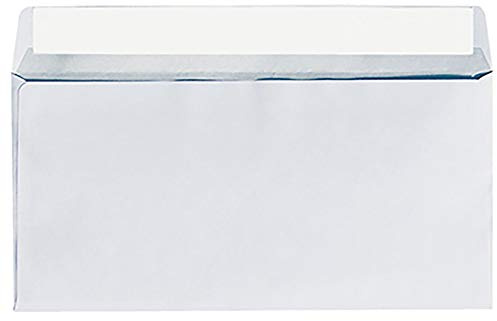 Soennecken Briefhülle 1306 DIN lang 80g oF hk hf weiß 25 St./Pack.