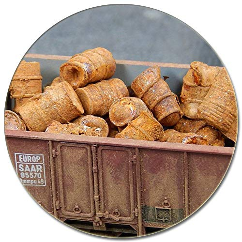 Juweela 28161 - Alte rostige Fässer ca. 35 Stück Spur H0, 1:87