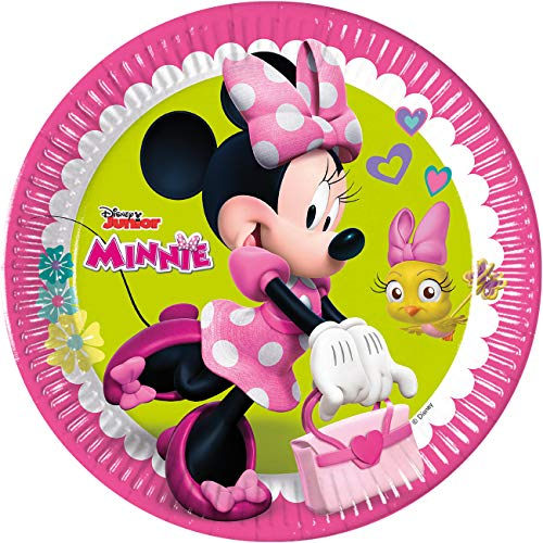 Folat B.V. Disney Junior Minnie 53837 87860 Platos Mickey & Friends, rosa