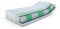MSS e.K. Taschenfederkern-Matratze ECO 140 x 200 x 21 in H3 Komfortschaum mit versteppten Bezug waschbar bis 60 °C