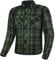 SHIMA RENEGADE MEN Motorrad Hemd - Verschleißfest Baumwolle Karierte Motorradjacke Herren mit CE Protektoren, FiberQL Aramid und Kühlungsschicht Reißverschluss (RENEGADE 2, Grün, XXL)