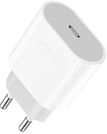 25W USB C Adapter für iPhone 16 15 14 13 12 11,USB C Ladegerät Stecker Schnellladegerät Netzstecker Charger Ladestecker USB C Netzteil für iPhone 16 15 Pro/16 15 Pro Max/16 15 14 Plus/14 13 12 Pro Max