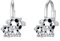 enjoylifecreative Mutter-Tochter-Kuh-Ohrringe für Frauen Mädchen S925 Sterling Silber Kuh-Ohrstecker Kuh-Tropfen-Ohrhänger Schmuck Geschenk zum Geburtstag