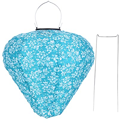 Starnearby 12 inch Retro Solarlaterne Hängende Garten Wetterfeste Lampion, Außen Wasserdicht LED Solar Farbe Laterne Für Outdoor Hochzeit, Fest Dekoration 30CM(A)