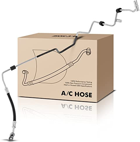 Frankberg Tubo de aire acondicionado para conducción, cable de presión compatible con Q5 8RB 2.0L-3.2L gasolina/diésel 2008-2012 Q5 Van 8RB 2.0L-3.2L Gasolina/Diesel 2008-2012 Replace# 8RD260710B