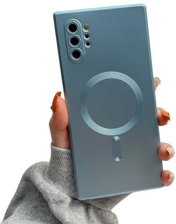 Doowear Galaxy Note 10 Plus Hülle magnetisch [unterstützt Magsafe Ladegerät] Kabellos, Kratzfest, stoßfest, vollständiger Kameraschutz, Silikon-Handyhülle für Samsung Galaxy Note 10 Plus 6,8 Zoll,