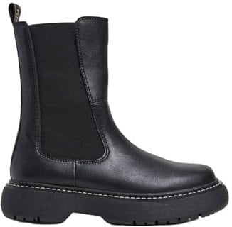 Pepe Jeans Yoko Rock, Stivali Donna, Nero, 38 EU