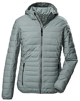G.I.G.A. DX Damen Steppjacke/Funktionsjacke mit abzippbarer Kapuze GW 67 WMN QLTD JCKT_Uyaka, light aquaverde, 34, 42266-000