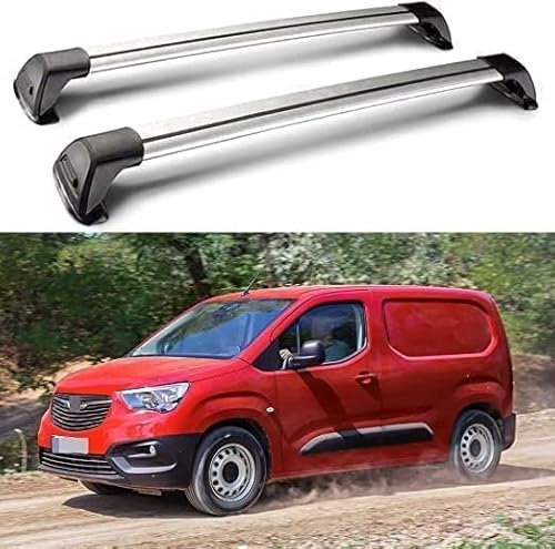 Car Roof Bars Rack For Opel Combo (2 BAR) 5 Door Van 2018-2021, Hit the Road in Style Versatile and Durable Roof Racks for Cars
