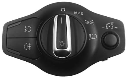 GeRRiT Interruptor De Faro De Coche Para Audi Q5 A4 S4 Allroad Quattro A5 S5 Cabriolet 8K0941531AS 8K0941531AR