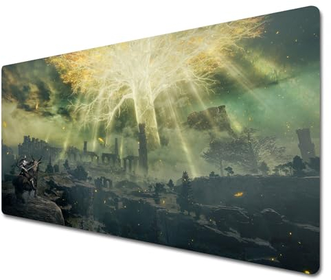 Elden Ring mouse pad|Game mouse pad|XXL mouse pad 900x400|Large mouse pad|Desk mat|Waterproof - Anti slip
