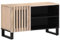 vidaXL Mueble de TV Madera Maciza de Mango 80x34x46 cm, Soporte de TV, aparador de TV, Mueble HiFi, Banco de TV, Armario de TV, Mueble Multimedia