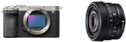 Sony α7CII | Fotocamera Mirrorless Full-Frame Argento + SEL-40F25G - Obiettivo Full-Frame Focale Fissa 40mm F2.5