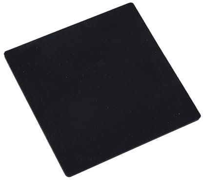ZwaitL Dessous de verre en silicone antidérapant pour protéger les meubles des taches et des rayures Noir