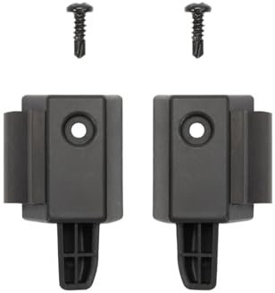 YYFHR 1 Paar Hutablagen-Clip, passend for Renault Clio III Grandtour KR0 1 ab 11.2007, Halter links rechts Kofferraumablage-Clip