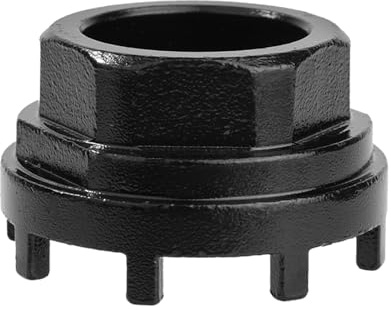 Goktvai 8 Notch Bottom Bracket Tool, 8-Tooth Spline Bike Bottoms Bracket Chainring Lockring Removal Tool Compatible with SRAM Truvativ ISIS Bottom Brackets Cups