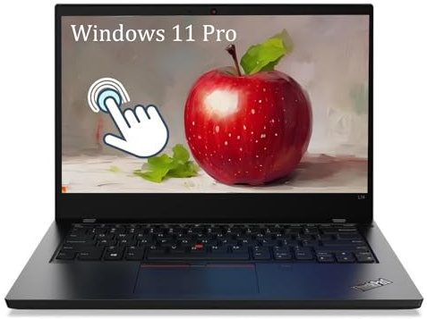 Lenovo ThinkPad L14 Gen 2 Touch Screen Laptop, 14 FHD (1920 x 1080), Intel Core i7-1185G7, 8 GB RAM, SSD da 256 GB, tastiera QWERTY Windows 11 Pro (ricondizionato)