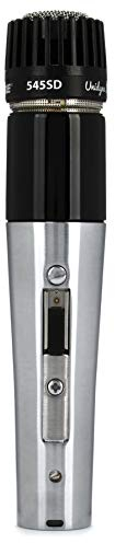Shure 545SD - Micrófono dinámico cardioide clásico para instrumentos con interruptor de apagado/endendido, antecesor del SM57